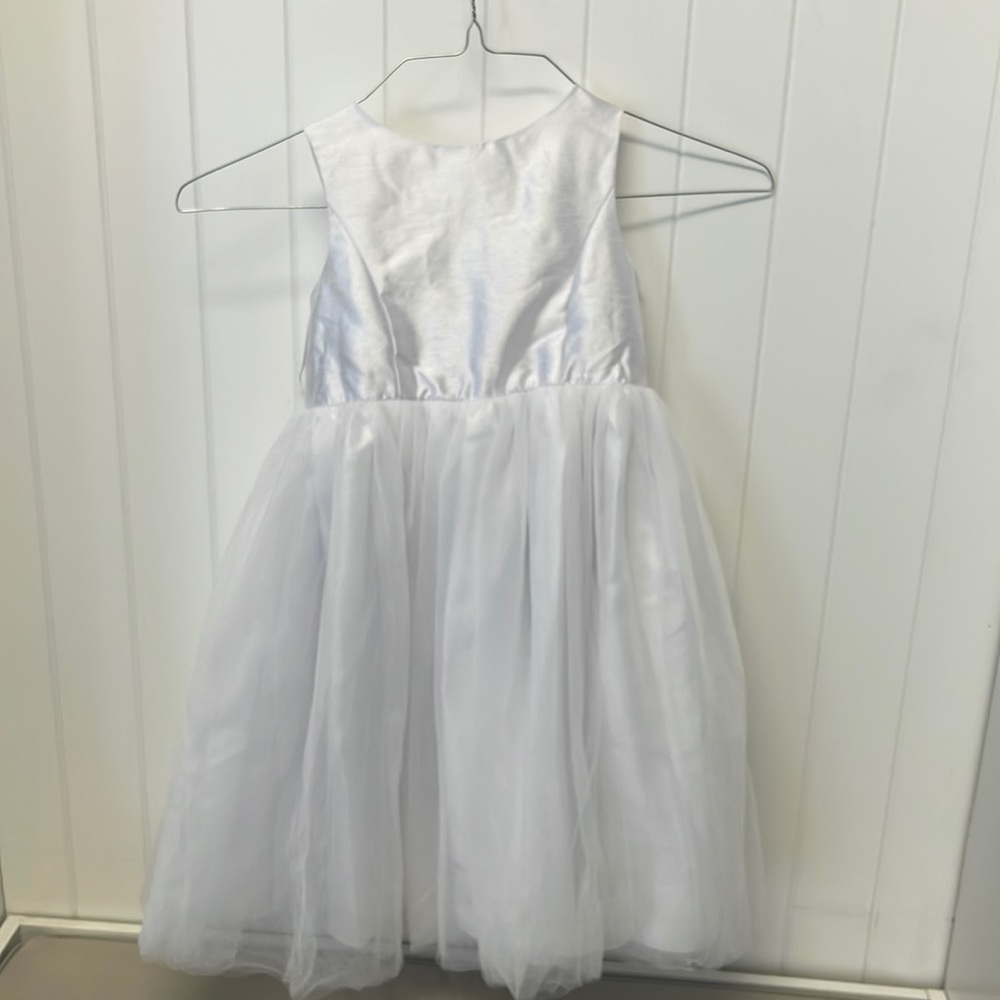 David’s bridal flower girl dress with tulle